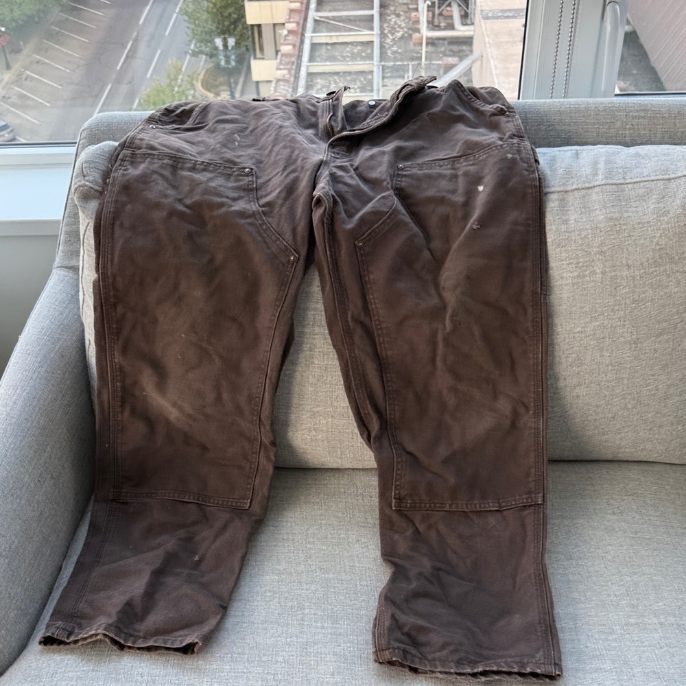 Carhartt Men's Dark Brown Cargo Pants